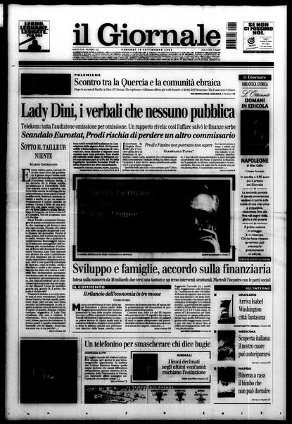 Il giornale : quotidiano del mattino